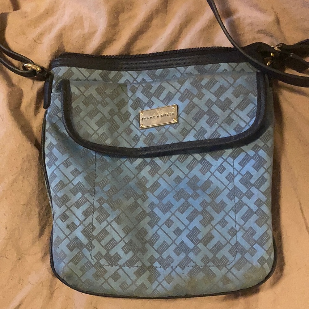 Blue Cross Body Bag